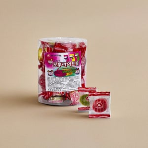 추억의 오부라이트 롤 오브라이트 테이프 과자 먹는 테이프 40개