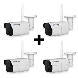 글로벌아이넷 로보뷰G 홈 IP 카메라 CCTV 3.6mm 200만화소 4개