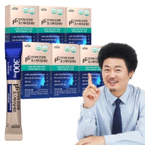 알레 포스파티딜세린 분말 PS 가루 두뇌엔 인지력 15포, 6개