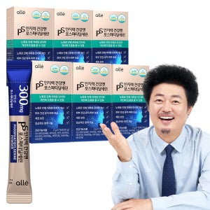 알레 포스파티딜세린 분말 PS 가루 두뇌엔 인지력 15포, 6개