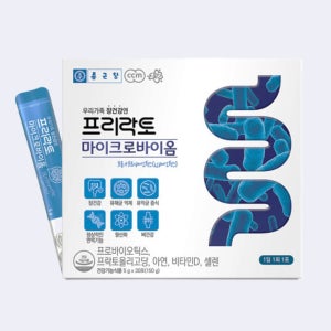 프리락토 마이크로바이옴 5g x 30포 프리바이오틱스 프락토올리고당 아연 셀렌 비타민D 장건강