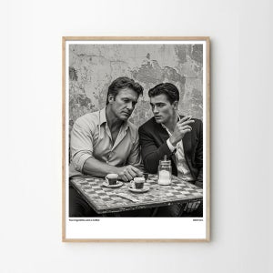 애시드로우 프렌치 시네마 무드 포스터 Two Cigarettes