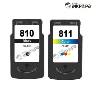 캐논 PG-810 CL-811 재생(호환)잉크 검정 칼라 SET