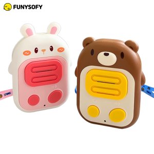 퍼니소피 토끼 곰 어린이 워키토키 캐릭터 유아 무전기 세트 키즈 핸드토키 캠핑 어린이날 선물