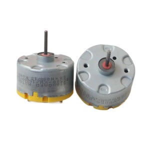 2PCS DC 전기 모터 RC500 KW 16260 DC 모터 DC3 12V 3000RPM 12000RPM 소형 음소거 카본 브러시 모터 스위퍼용 /믹서용 /팬