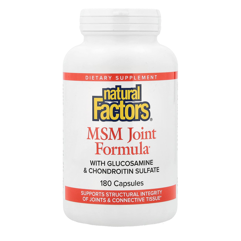 Natural Factors <b>MSM 조인트</b> 포뮬라 180 정