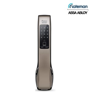 (A지역설치비포함) 게이트맨 지슈트 스캔 지문인식 푸시풀 도어락 후크타입 현관문도어락