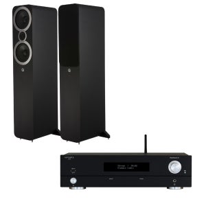 [Q Acoustics] 큐어쿠스틱 3050i + Advance Paris PlayStream A1 하이파이 패키지