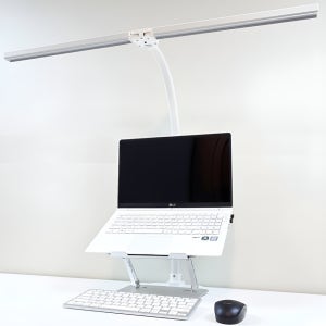 책상스탠드 조명 독서등 와이드 공부 모니터 침대 탁상 학습용 80cm 클램프