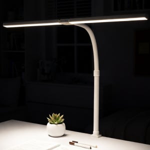 책상스탠드 조명 독서등 와이드 공부 모니터 침대 탁상 학습용 80cm 클램프