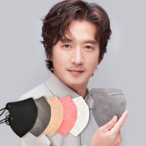 케이바이오 정준호 KF94 새부리형 마스크 숨편한 마스크 L(대형), 그레이, 100개