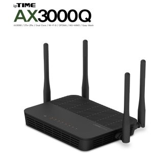EFM 아이피타임 ipTIME AX3000Q 4포트 유무선공유기 WIFI6 듀얼밴드 기가비트