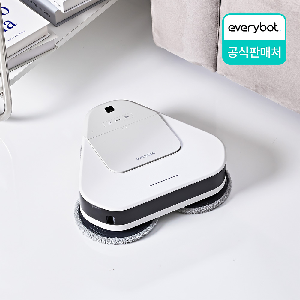 에브리봇 물걸레 로봇청소기 쓰리스핀 EVO 화이트 TS401W