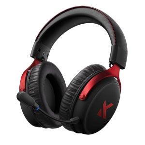 프리플로우 MCHOSE V9 유무선 블루투스 7.1ch 게이밍 헤드셋 레드블랙