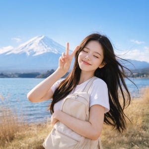 도쿄 후지산 포토스팟 가와구치코 오이시&센겐 공원&오시노 핫카이&로손 편의점 1일 버스투어