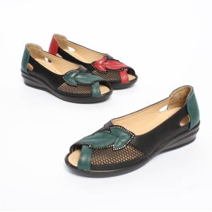 여성 가벼운 망사단화 K36