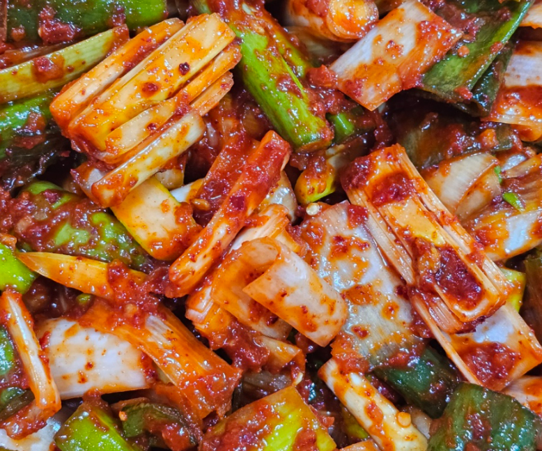 국내산 당일제조 전라남도 진도 대파김치 1kg, 1개