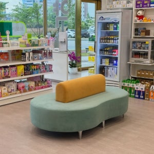 D25 병원쇼파 대기실 양면 로비 약국 학원 호텔 매장 휴게실 코너 맞춤제작 소파