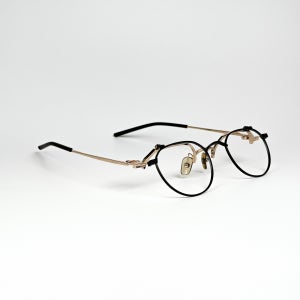 [999.9] 포나인즈 S400T 블랙 골드 47사이즈 티타늄 플립업 노안 패션안경