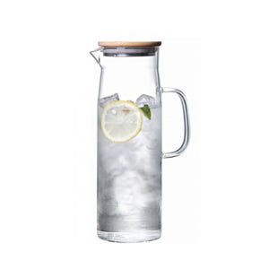 내열유리 물병 유리물병 저그 물통 1.5L, 1개