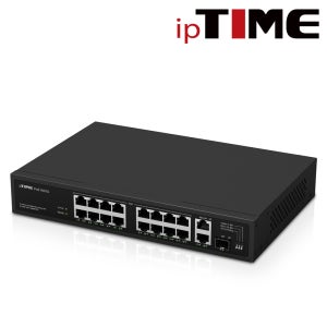 아이피타임, PoE1603Q 16포트 PoE 스위칭허브