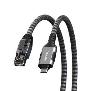 래카온 랜젠더 USB C타입 to LAN 유선랜 변환 케이블 2M 3302GTC-RJ45