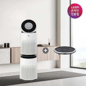 LG 공식판매점 퓨리케어 360도 공기청정기 무빙휠세트 AS305DWWA+PWH8DBA