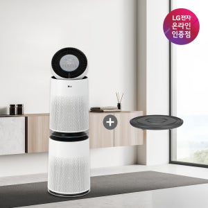 LG 퓨리케어 360 공기청정기 AS305DWWA + PWH8DBA 무빙휠 세트