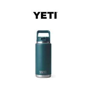 YETI 예티 램블러 26oz 769ml 보틀 진공 단열 보온 보냉 빨대 뚜껑 텀블러 스테인리스