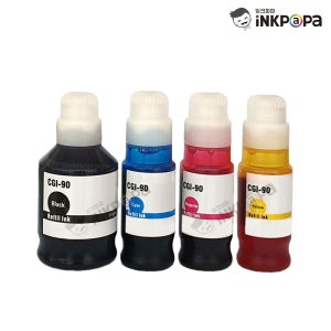 캐논 GI-90PGBK GI-90C GI-90M GI-90Y 재생(호환)잉크 4색 SET