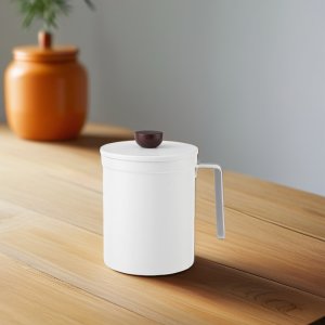 진공 압축 음식물 쓰레기통 음쓰통 냄새 벌레 차단 밀폐 음식물 쓰레기통 2리터