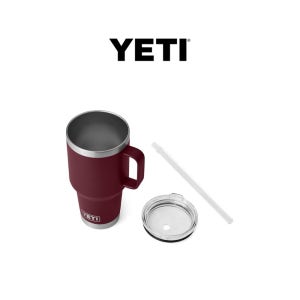 YETI 예티 램블러 35oz 1035ml 스트로우 머그 진공 단열 보온 보냉 빨대 뚜껑 텀블러 스테인리스