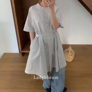 (빅세일/화이트당일) 25SS 마레 날개 원피스 볼륨 A라인 로브 코튼 OPS