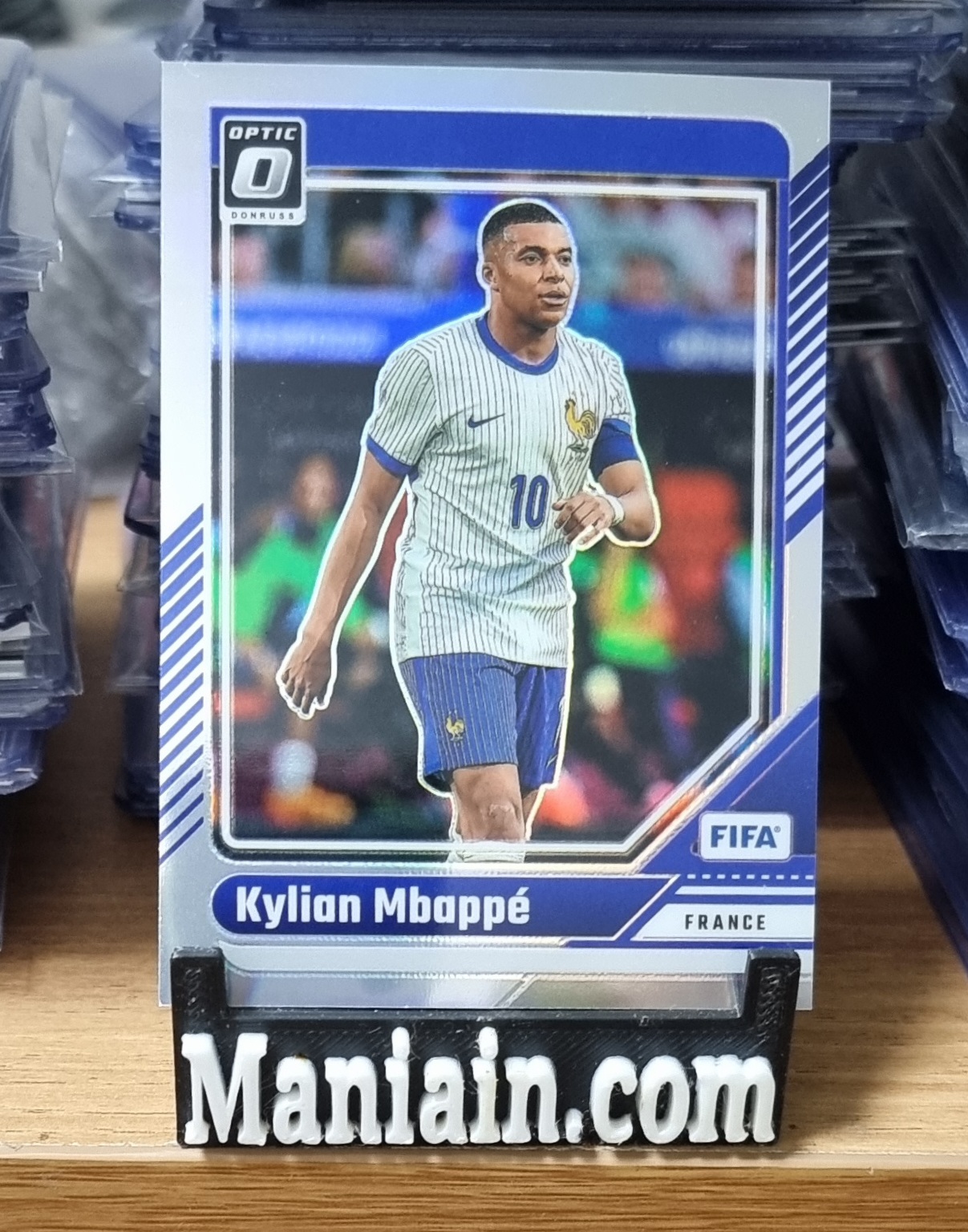킬리안 음바페 2024-25 Donruss Optic FIFA Kylian Mbappe Holo Prizm No-100 축구카드