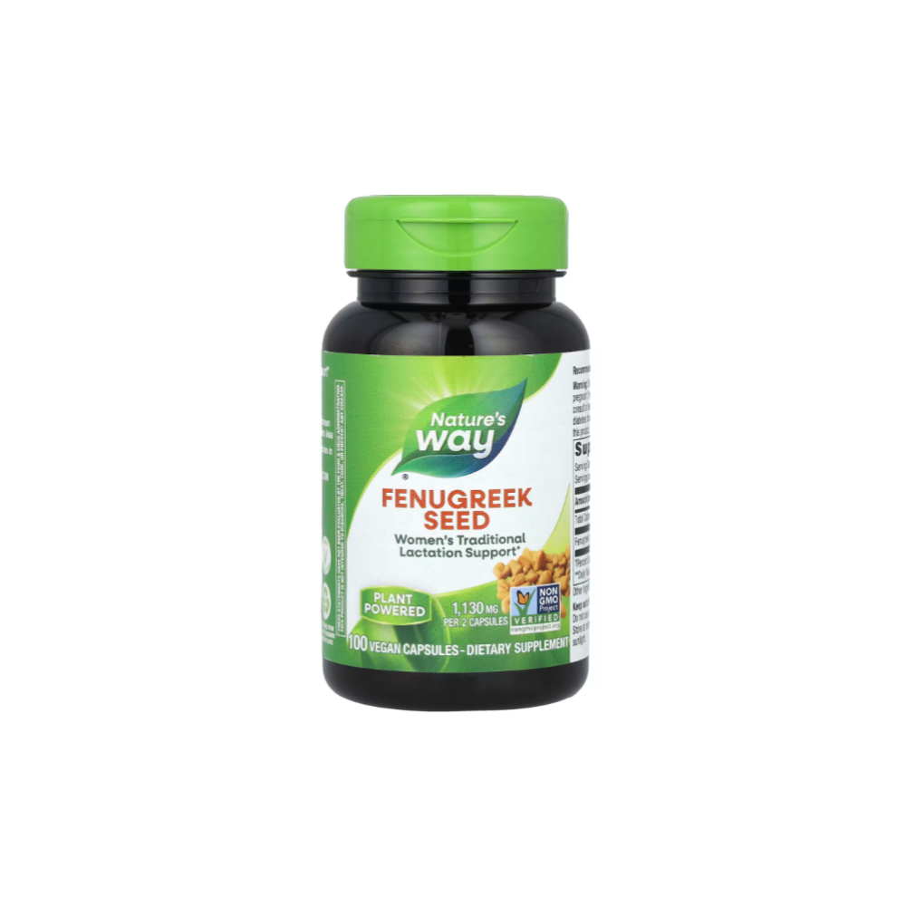 <b>Nature’s Way</b>, 호로파씨, 1,220mg, 베지 캡슐 100정