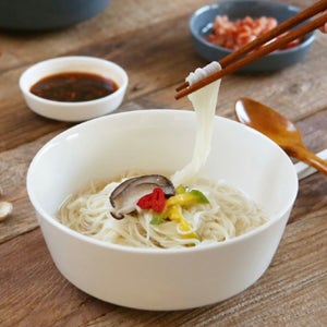 도자기 비빔 그릇 국수 우동 면기