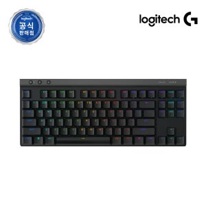 로지텍코리아 공식 G515 LIGHTSPEED TKL 무선 게이밍키보드 블랙, 갈축