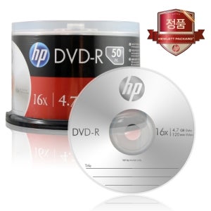 HP DVD-R 50P 1통