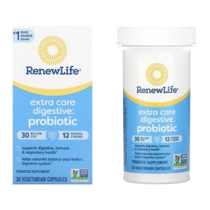 Renew Life Ultimate Flora 엑스트라 케어 프로바이오틱 300억CFU 생배양균 30정 베지캡슐