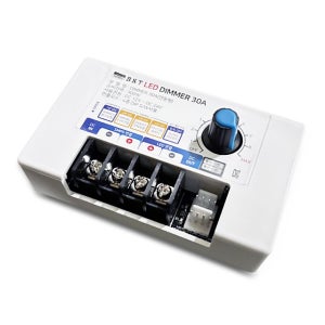 베스라이트 LED 디머 조광기 12V 24V 30A 연동형 국산 밝기조절 다이얼 컨트롤러
