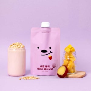 뉴베러 슬림 베어 쉐이크 단백질 BCAA 체중조절 영양밸런스 꿀고구마 1박스(5개입), 200g, 1개