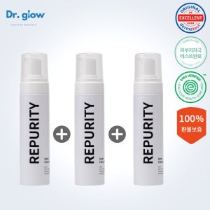 닥터글로우 리퓨리티 여성청결제 Y존 가려움 완화 저자극 약산성 환불보장 200ml, 3개
