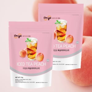 아임요 복숭아 아이스티 1kg 12봉 가루 분말 파우더 재료