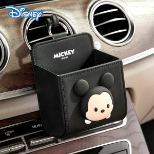 디즈니 미키마우스 차량 수납 송풍구 핸드폰 거치 차키 보관 선글라스 홀더 자동차 포켓