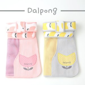 달퐁 플라워 망사 포대기
