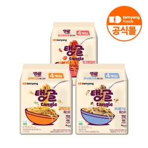 삼양식품 단백질파스타 탱글 12입 골라담기 (머쉬룸크림 / 갈릭오일 / 청크토마토)