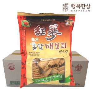홍삼 깨보리 비스킷 100g 60봉 홍삼건빵 박스상품