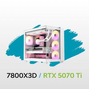 AMD 7800X3D RTX 5070 Ti 고사양 게임용 조립PC 데스크탑