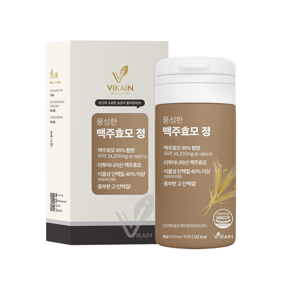 고함량 <b>맥주효모</b> 정 분말 비오틴 <b>효능</b> 풍부한 식물성 고 단백질 베타글루칸 34,200mg