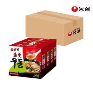 농심 생생우동봉지(카톤4입) 253g, 12개